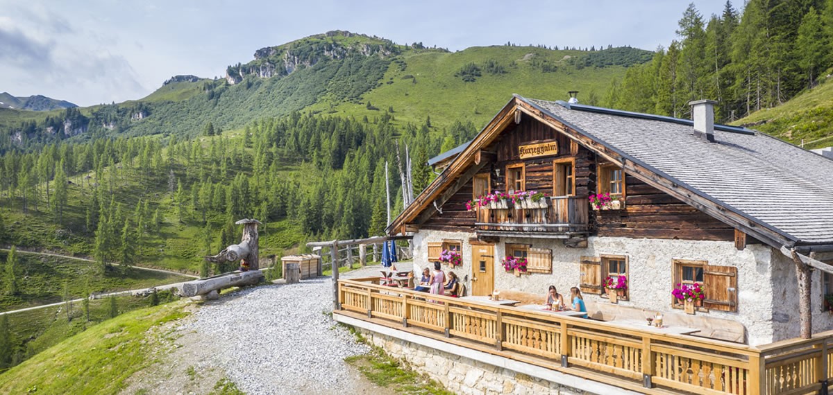 Kurzeggalm in Kleinarl, Salzburger Land, Österreich